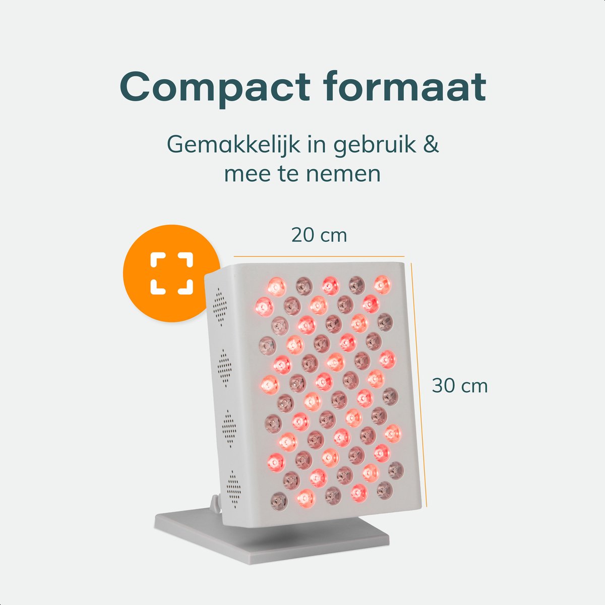 Soft & Silky Infraroodlamp 300W - 60LEDS
