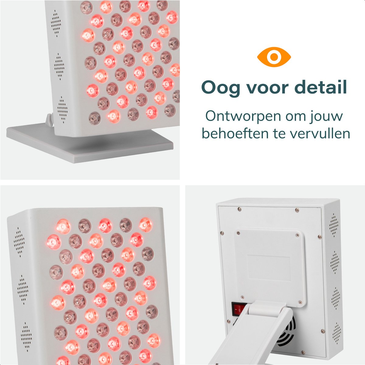 Soft & Silky Infraroodlamp 300W - 60LEDS