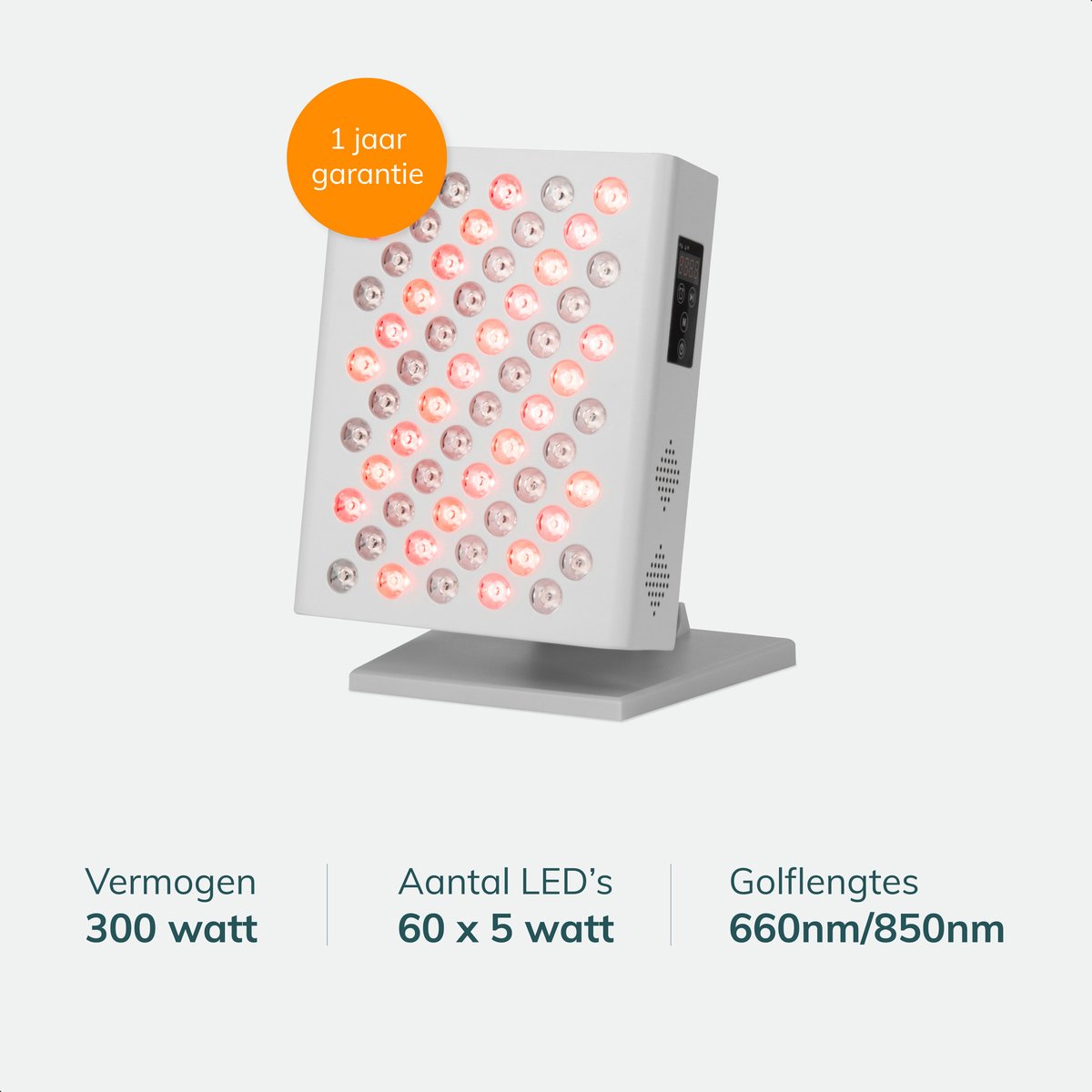 Soft & Silky  Infraroodlamp 300W - 60LEDS