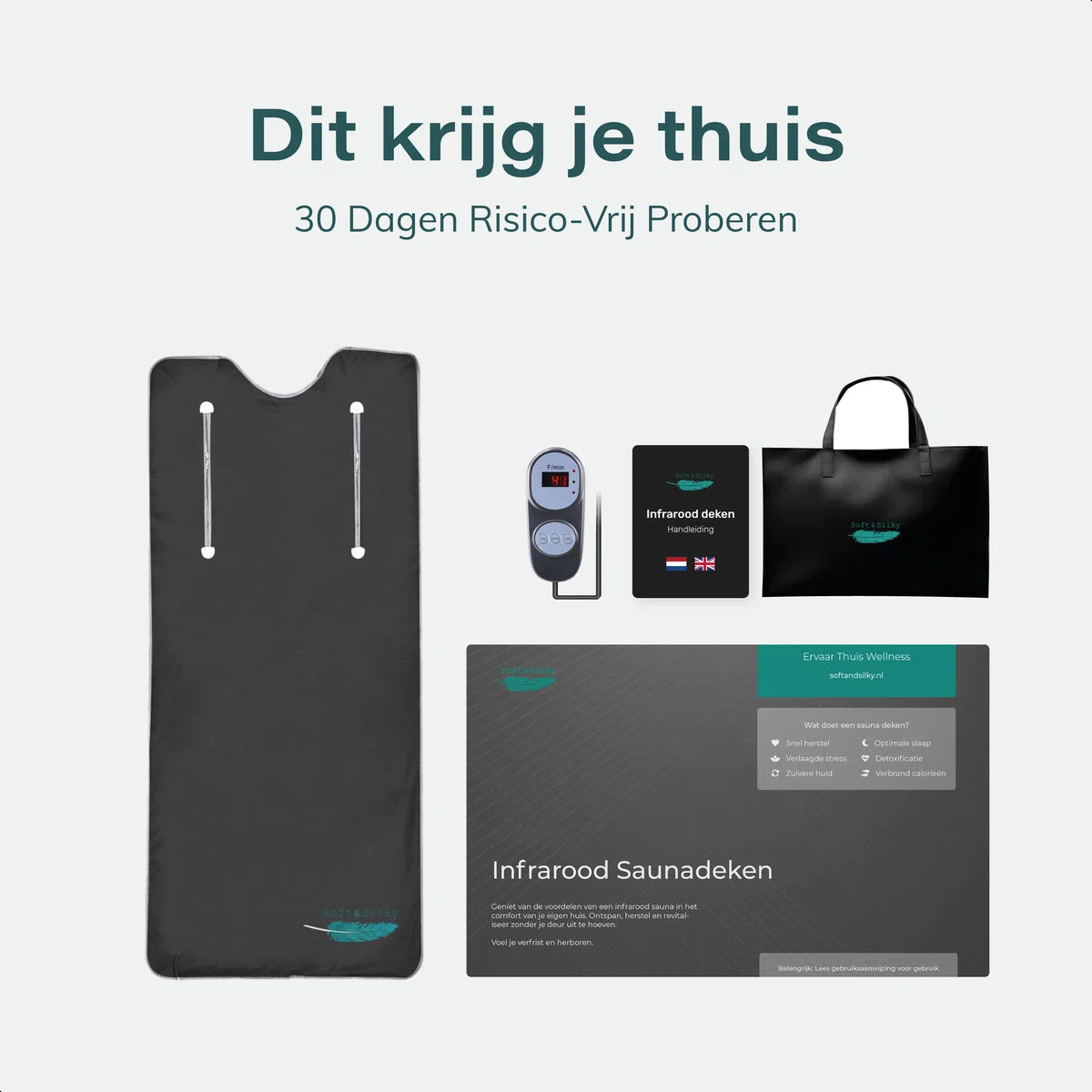 Serene+ Infrarød saunatæppe