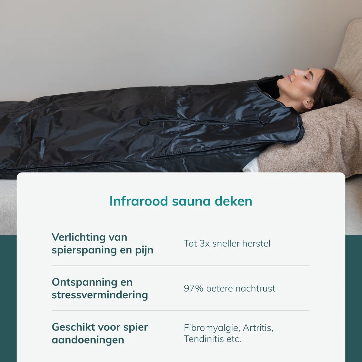 Serene+ Infrarood sauna deken